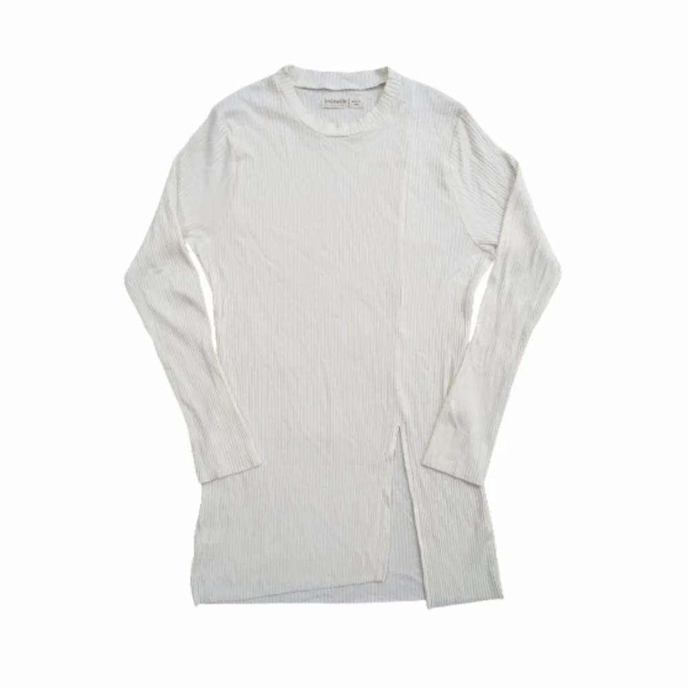 Hackwith Design Tunic Rib Slit Top - Picture 7 of 7